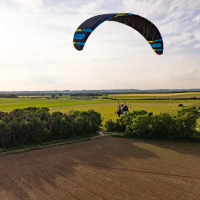Kanatlar ITV WINGS AWAK 3 Tandem Paramotor Kanadı Yamaç Paraşüt Ekipmanları