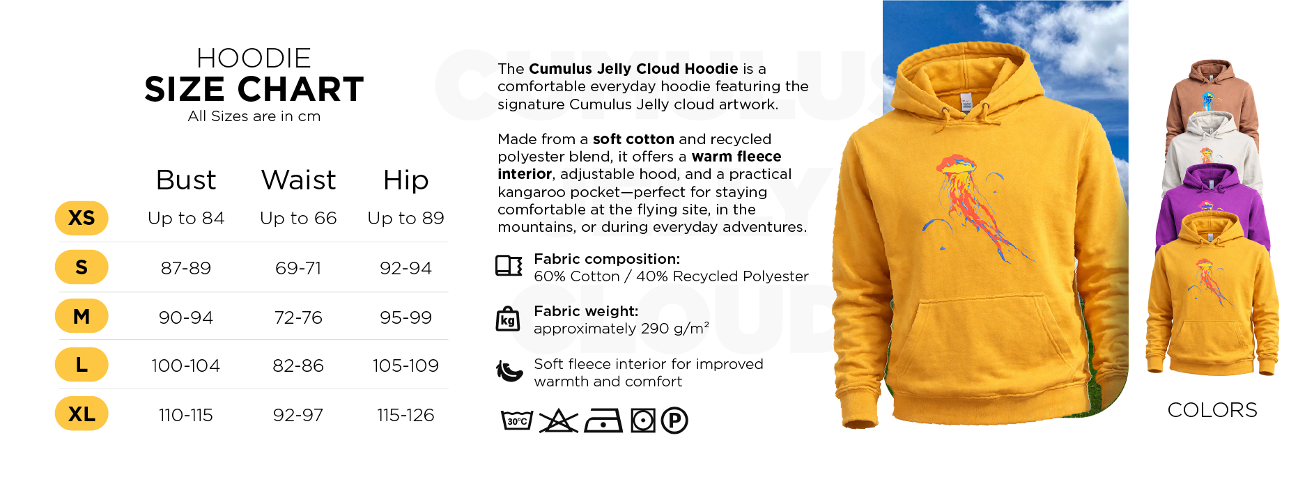Cumulus Jelly Cloud Hoodie Clay 1 BGD Cumulus Jelly Cloud Hoodie