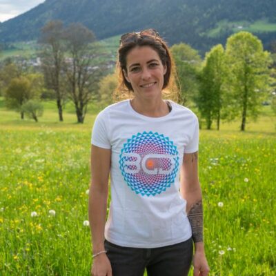 Aksesuarlar BGD “Mandala” Kadın Tişört White Yamaç Paraşüt Ekipmanları